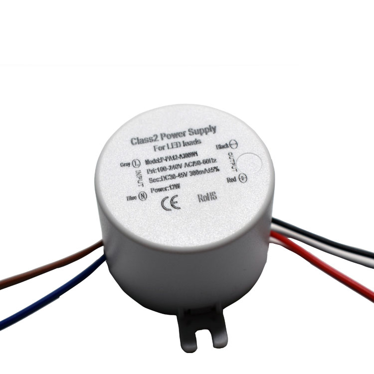 LED筒灯圆形外置电源 12W