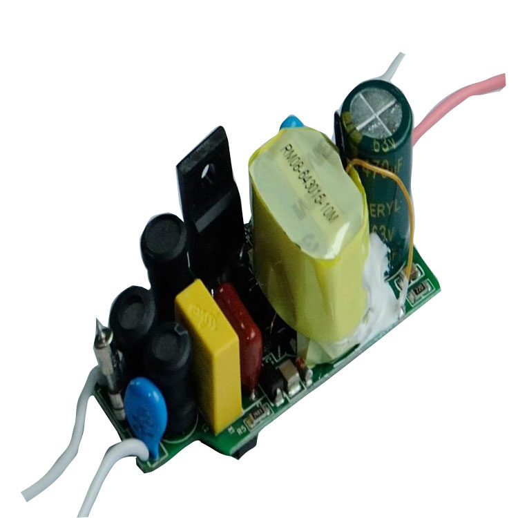 LED bulb spotlight built-in driving power supply with PFC passing EMC safety regulations 10-16w