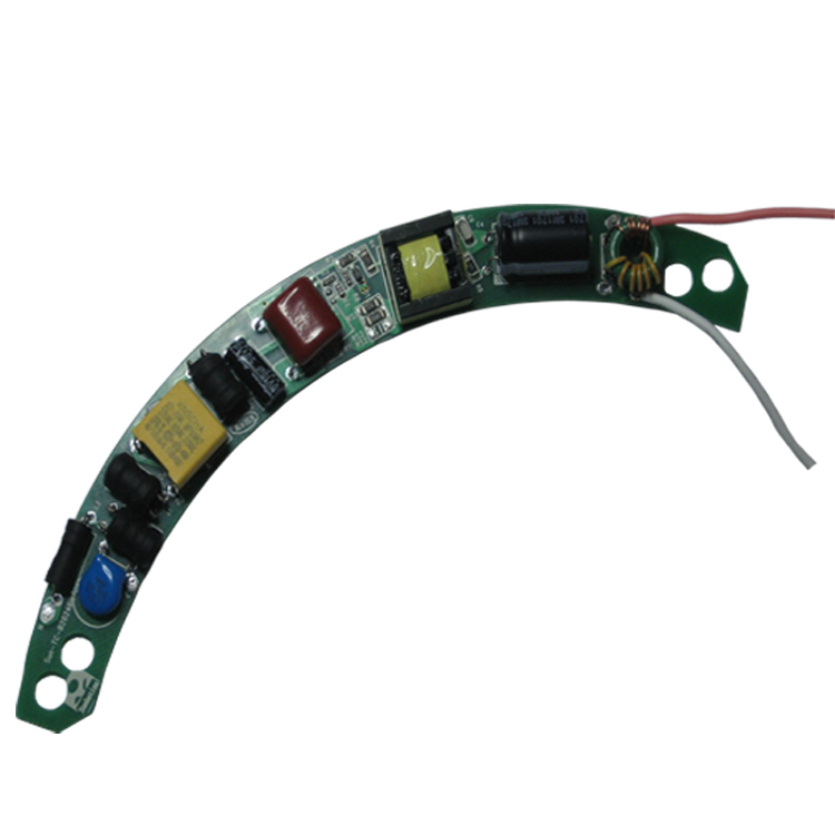 LED ring lamp driver non-isolated EMC PFC>0.93 THD<10% 205 225 ring lamp power supply