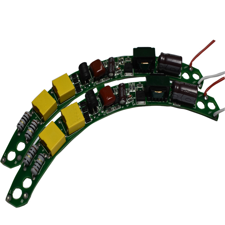 Compatible with inductance ballast LED ring lamp driver non-isolated EMC PFC>0.93 205 225 ring lamp power supply