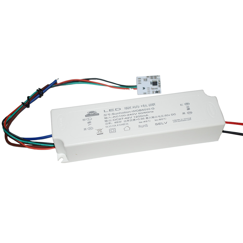 Led human body induction driving power supply external 50W