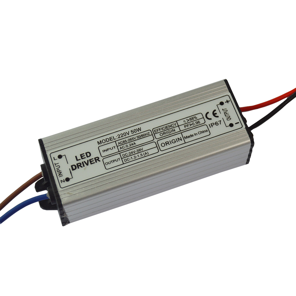 50W led buried lamp floodlight waterproof lamp advertising lamp semi aluminum constant current driving power supply